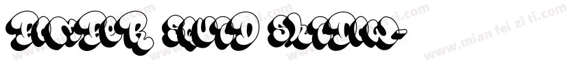 bomber squad shadow字体转换